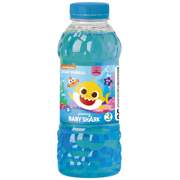 Мильні бульбашки DODO Baby Shark 450 мл (200521)