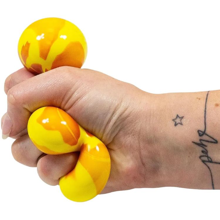 Набор игрушек-антистресс Tobar One for fun Сквиш Дикая природа 3 шт (38668) Фигурки и наборы фигурка-сквиш