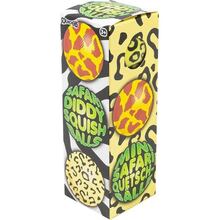 Набор игрушек-антистресс Tobar One for fun Сквиш Дикая природа 3 шт (38668)