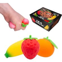 Набор игрушек-антистресс Tobar One for fun Сквиш Фрукты 3 шт (38517)