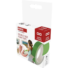 Двухсторонняя клейкая лента на пенной основе EMOS 20 мм 3 м (F6090)