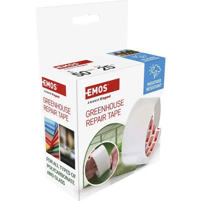Покупка Клейкая лента EMOS для поликарбоната и стекла 50 мм 25 м (F6200)