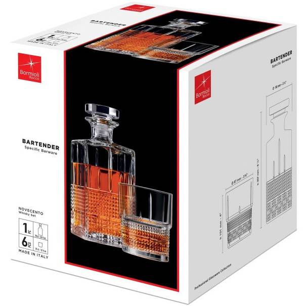 Набор для виски BORMIOLI ROCCO BARTENDER Novecento (122136SS8021990) Тип набор
