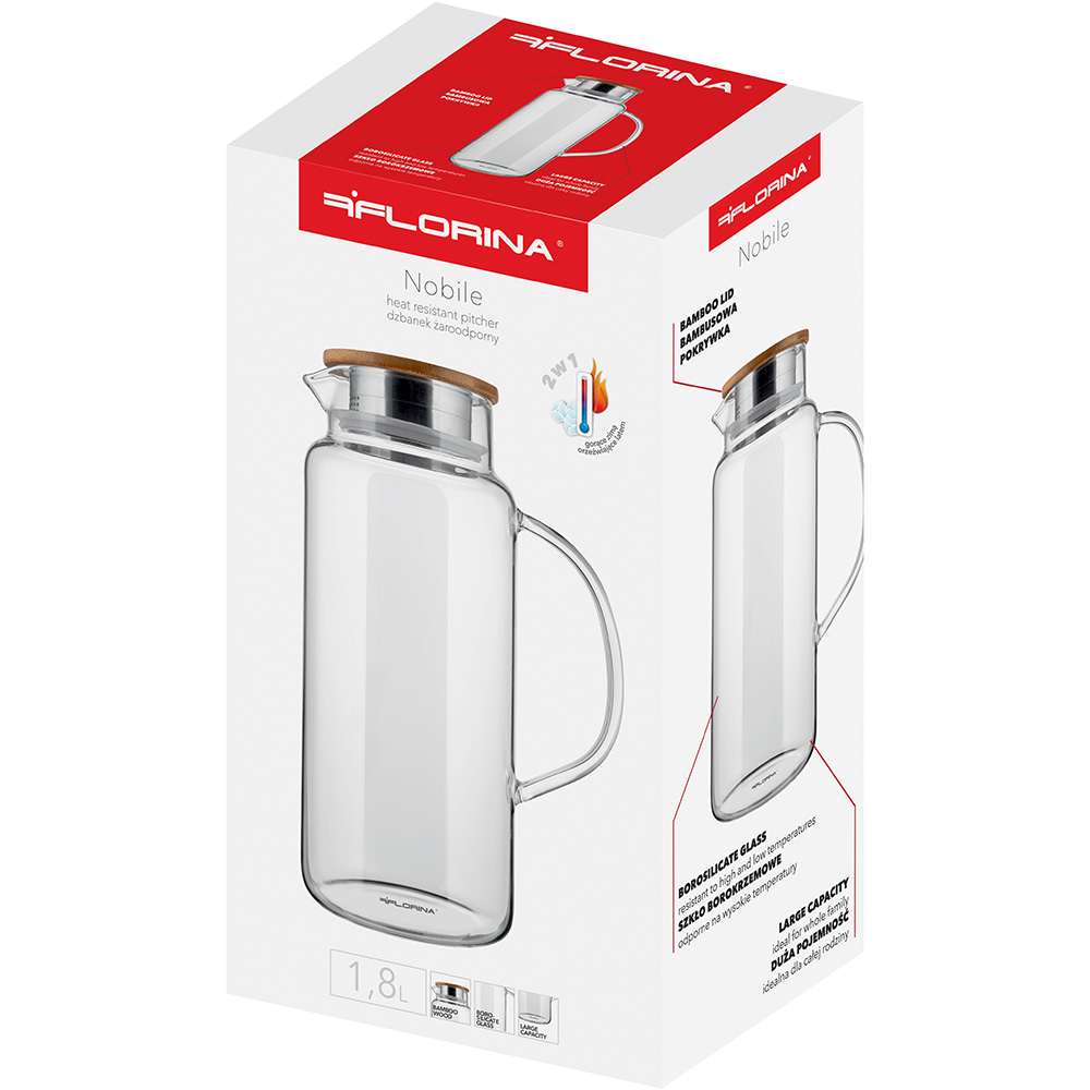 Глек FLORINA Zaro Nobile 1,8 л (3D7303) Тип глечик