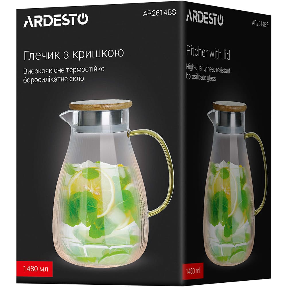 Кувшин ARDESTO 1.48 л (AR2614BS) Предназначение сок