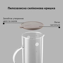 Кувшин BUYDEEM с силиконовой крышкой 1200 мл (CD2003/A1)