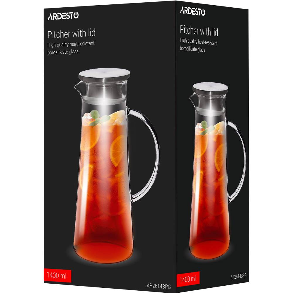Кувшин ARDESTO 1,4 л Clear (AR2614BPG) Предназначение сок