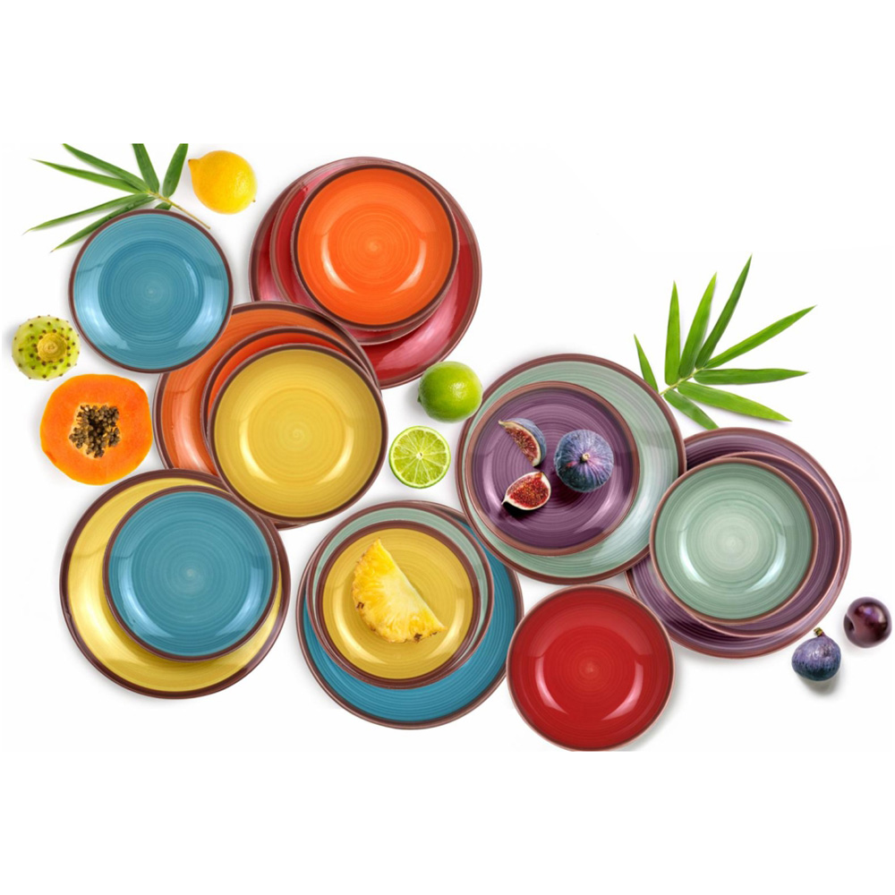 Сервіз HEINNER Aquarelle 18 ін. (HR-WDF-18A) Кількість персон 6