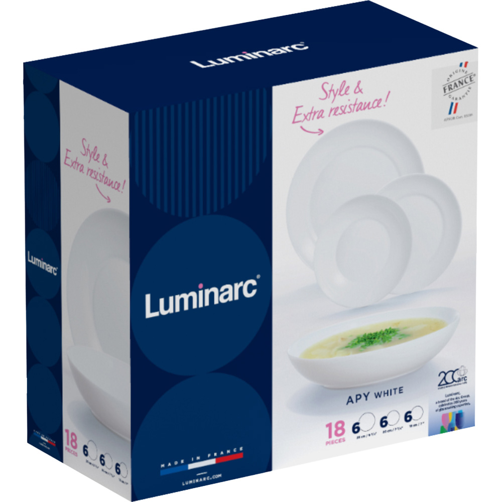 Сервиз LUMINARC Apy 18 пр. (V9608) Тип столовый