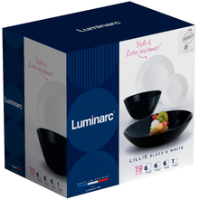 Сервіз LUMINARC LILLIE BLACK&WHITE (X1202)