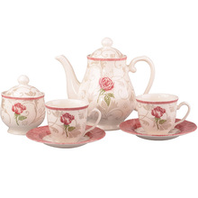 Сервіз CLAYTAN CERAMICS Damask Flower Pink 14 пр (910-084)