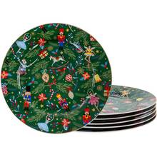 Сервіз LEFARD Green Christmas 27см 6шт (922-070)