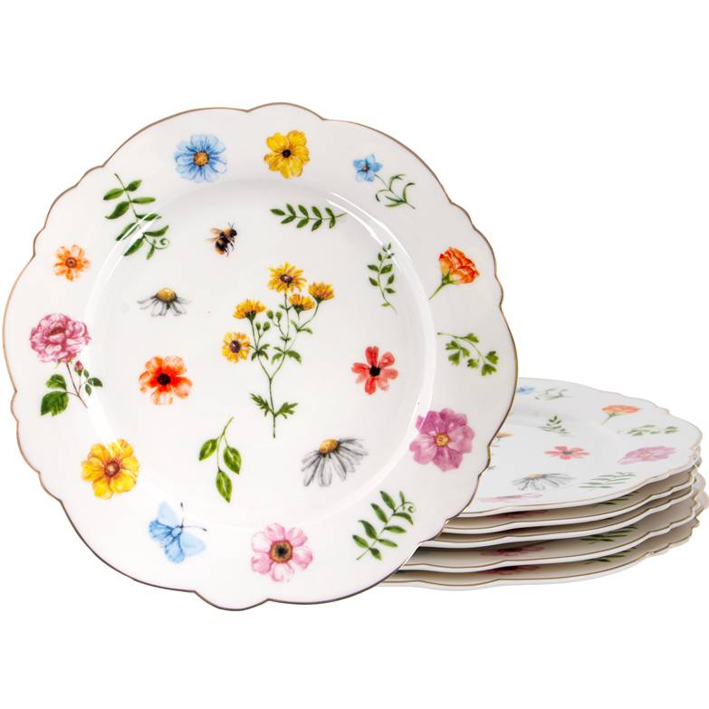 Сервіз LEFARD Blossom 21см 6шт (922-083) Тип столовий