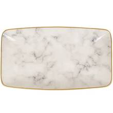 Набір страв ALBA CERAMIC Marble прямокутний 3 шт Gray (769-027)