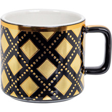 сервіз Lefard 12 предметів 120 мл Black Gold (926-018)