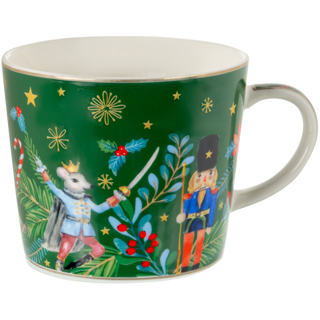 Сервиз LEFARD Green Christmas 4 пр 250 мл (922-098) Количество персон 2