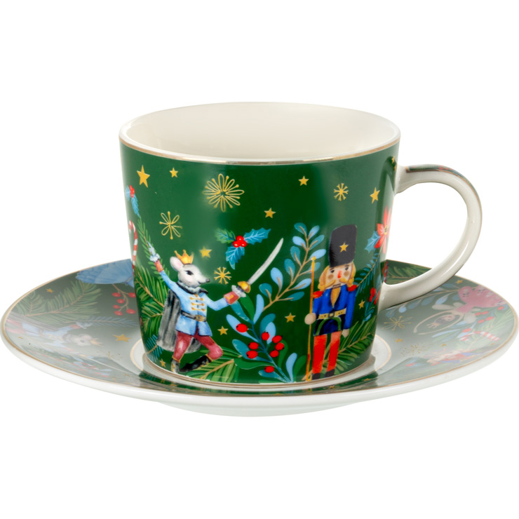 Сервиз LEFARD Green Christmas 4 пр 250 мл (922-098) Тип чайный