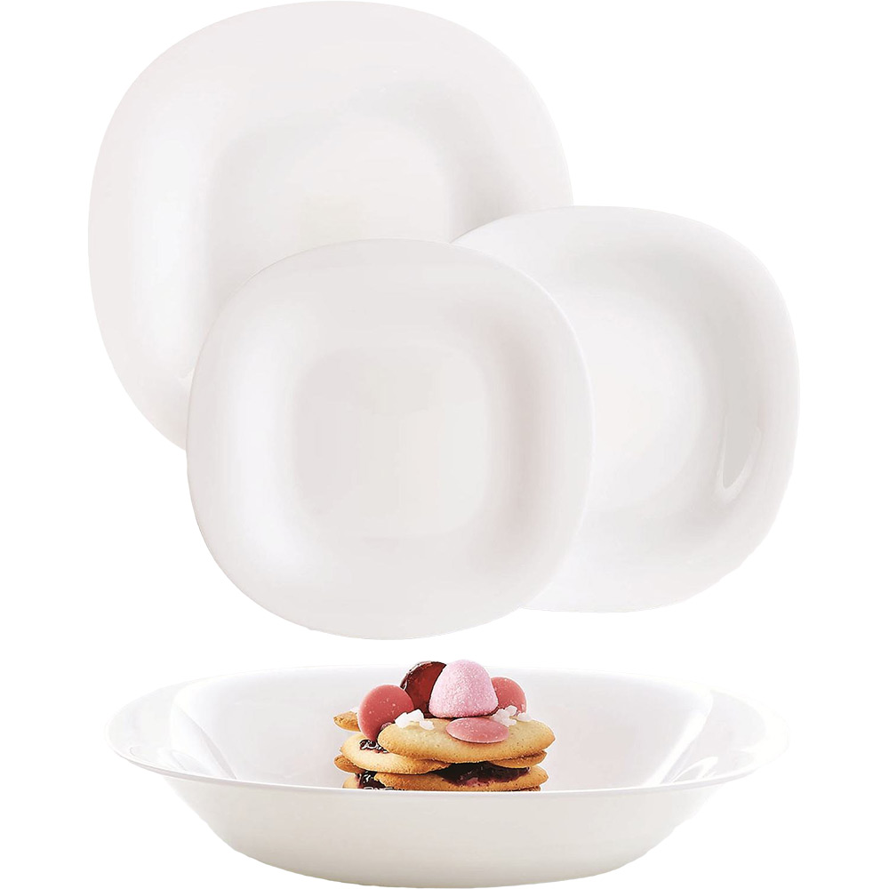 Сервіз LUMINARC Carine White 18 пр (N2184)