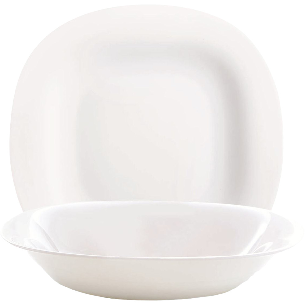 Сервіз LUMINARC Carine White 18 пр (N2184) Тип столовий