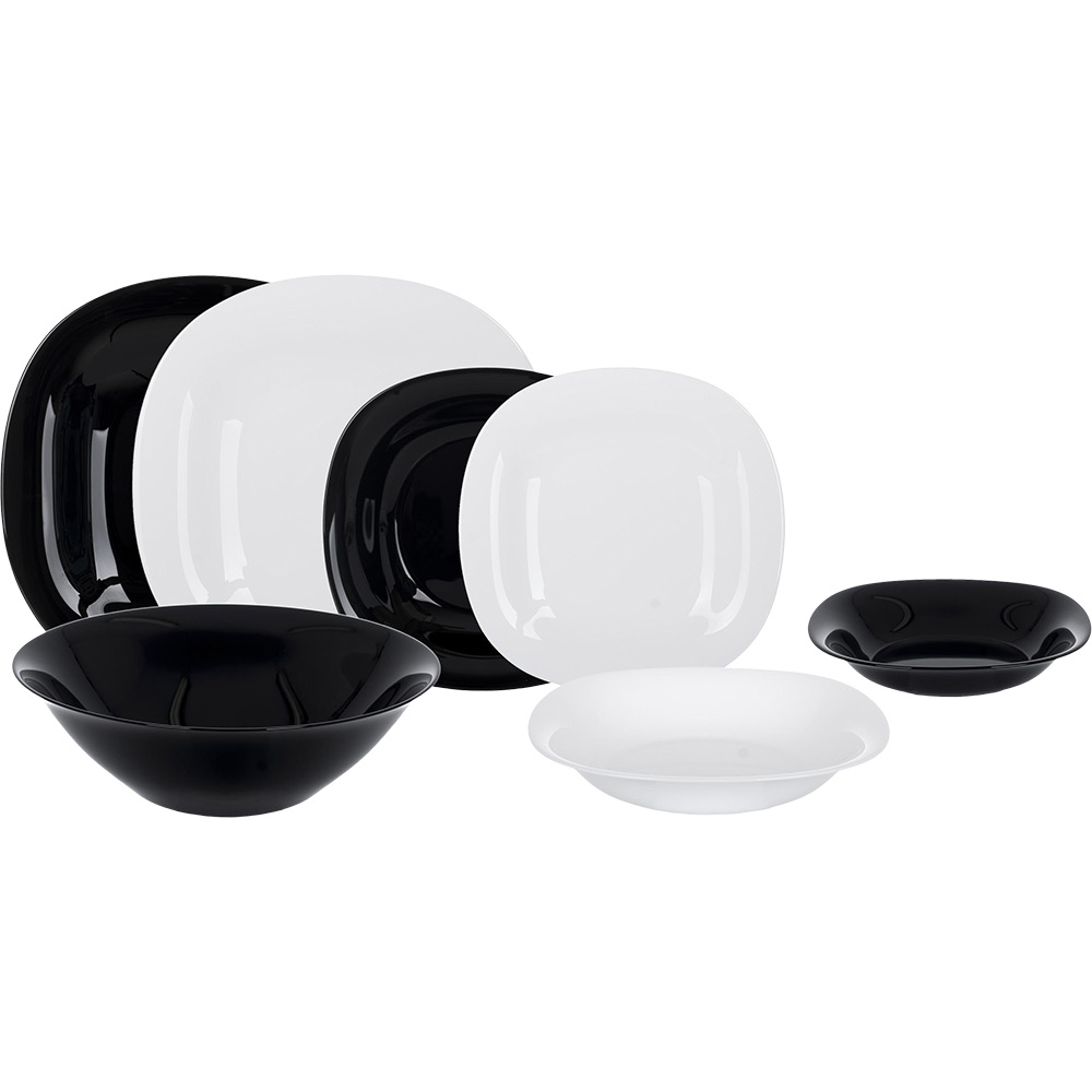 Сервиз LUMINARC Carine White&Black 19 пр (V8305)