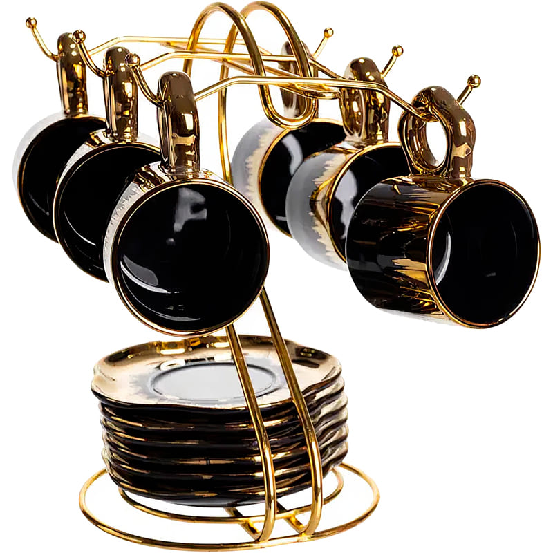 Сервіз UFT CSET 12 пр Black (UFTFM-47) Тип сервізу кавовий