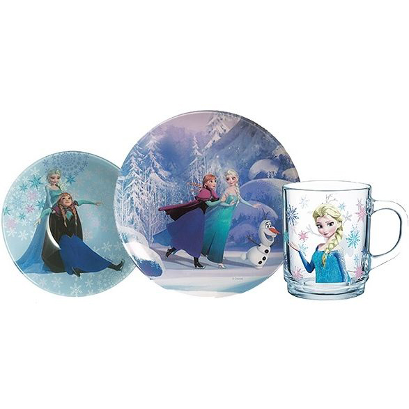 Сервіз LUMINARC DISNEY FROZEN 3 пр. (L8224)