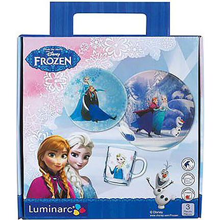 Сервіз LUMINARC DISNEY FROZEN 3 пр. (L8224) Тип столовий