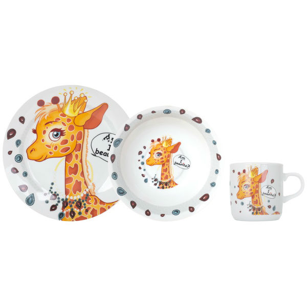 Сервіз LIMITED EDITION PRETTY GIRAFFE 3 пр. (C389)