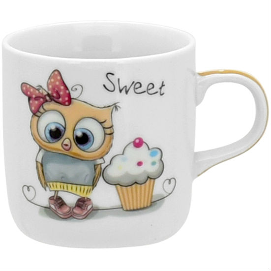 Сервиз LIMITED EDITION SWEET OWL 3 пр. (C525) Комплектация тарелка столовая мелкая