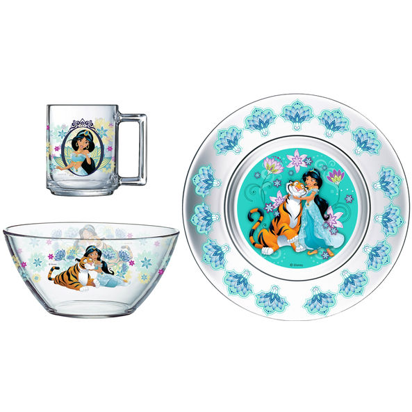 

Сервиз ОСЗ DISNEY Жасмин 3 пр (18с2055 ДЗ Жасмин), DISNEY Жасмин