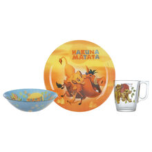 Сервиз LUMINARC DISNEY LION KING 3 пр (P9345)