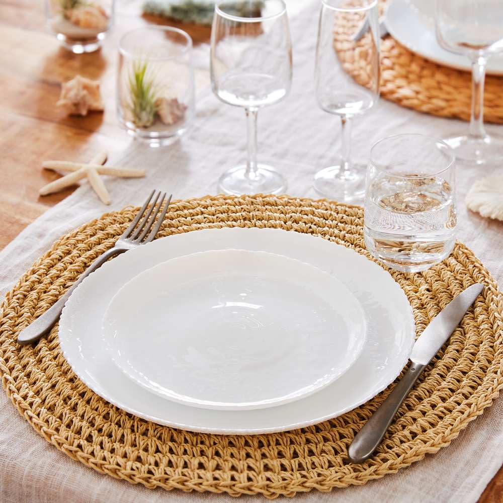 Зображення Сервіз LUMINARC Ammonite White 19 пр (P9103)