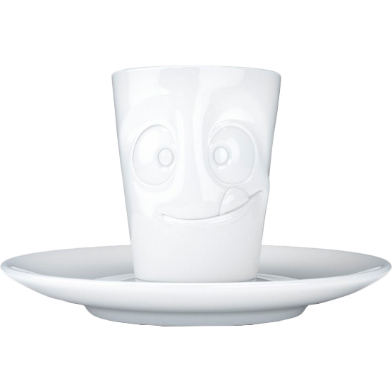 

Сервиз TASSEN Lecker 80 мл White (TASS21401/TA), Чашка для еспресо "Lecker"80ml/білий/фарфор