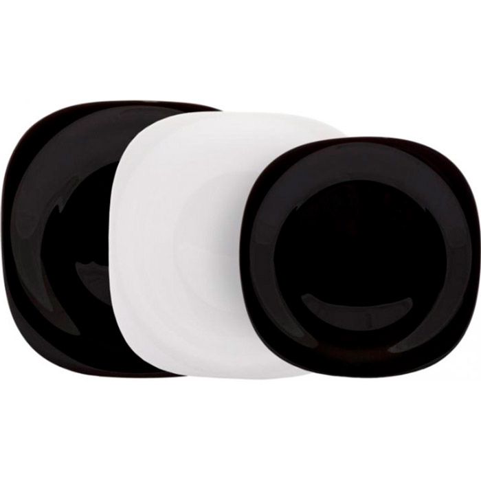 Фото - Столовий сервіз Luminarc Сервіз  Carine Black&White 18 предметів  N1489 (N1489)