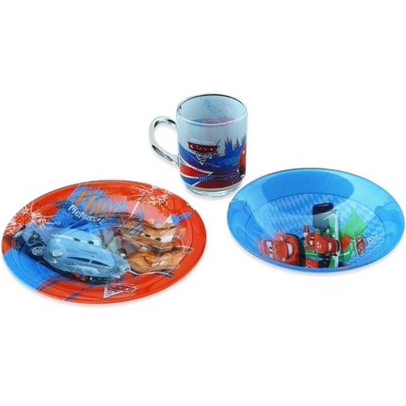 Сервиз LUMINARC DISNEY CARS 3 пр. (J2036) Тип детский