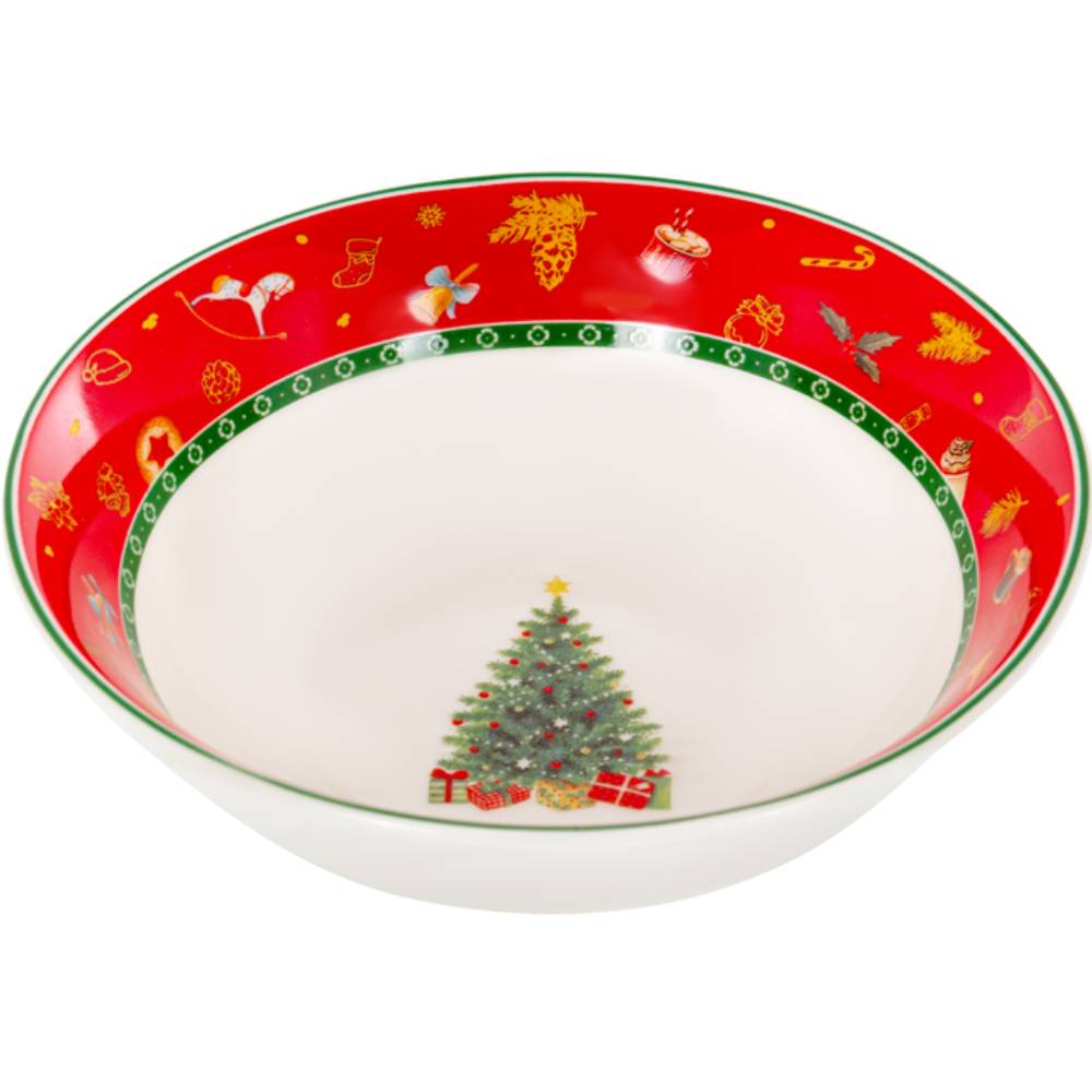 Набор салатников LEFARD CHRISTMAS DELIGHT 16 х 5.5 см 2 шт (985-157) Комплектация салатник