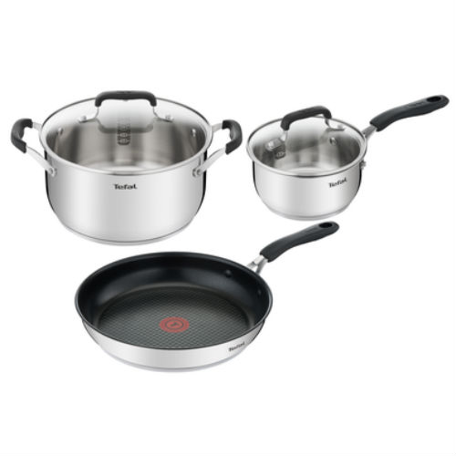 

Набор посуды TEFAL COOK & COOL 5 пр (G7155S14 ), G7155S14 COOK&COOL 5,0л+1,4 л+пательня 28см