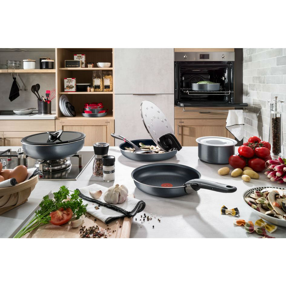 Зовнішній вигляд Набір сковорідок TEFAL L2319202 Elegance Ingenio 24 + 28 см (2100101986)