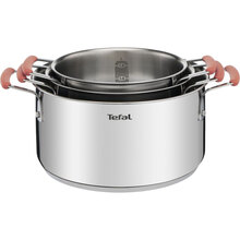 Набір каструль TEFAL OPTISPACE 4+2.9+2 л (G720S674)