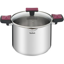 Набір посуду TEFAL G723SA74 Cook&Clip 6.1 л + 5 л + 2.9 л + 2 л + 1.5 л (2100116196)