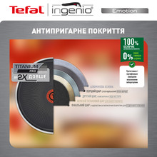 Набор посуды TEFAL Emotion Ingenio 10 пр (L925SA14 )