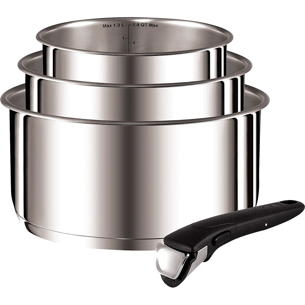 

Набор ковшей TEFAL Ingenio Preference 2+1.5+1 л (L9419502 ), L9419502 б/кр 2л+1.5л+1л+ручка Ingenio Preference