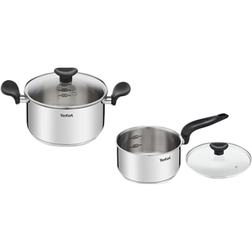 

Набор посуды TEFAL E308S474 Primary 4 пр (2100118826), E308S474 Primary 3,0л+1,5л