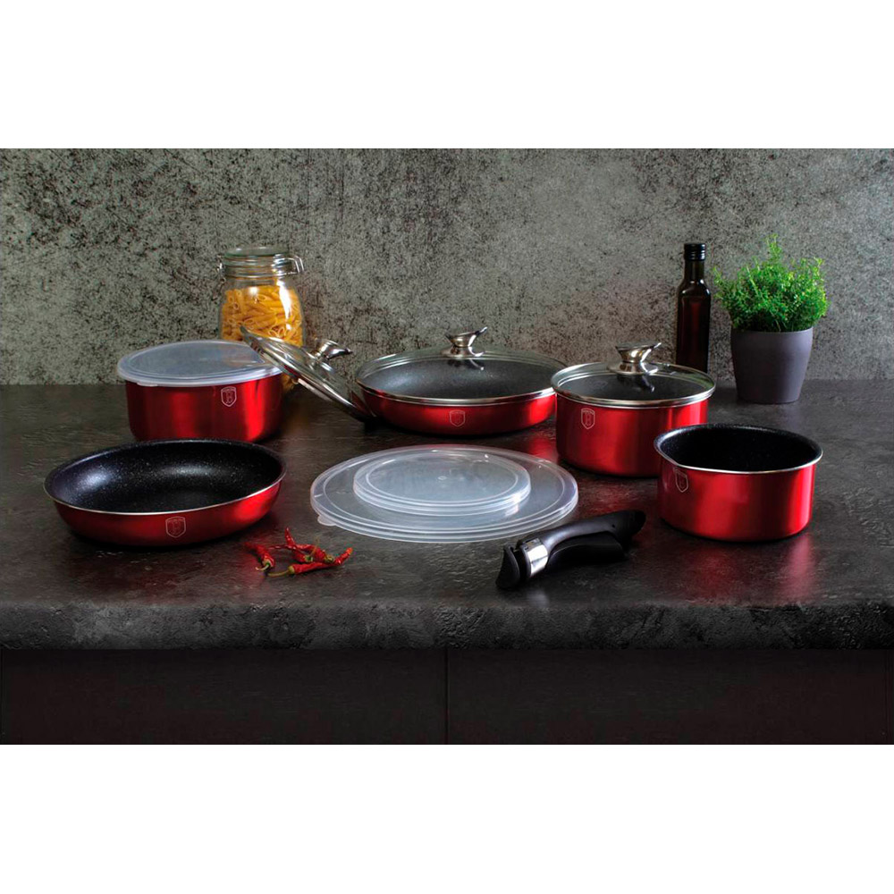 Набор посуды BERLINGER HAUS 12 предметов (BH 1674) Количество сковородок 2