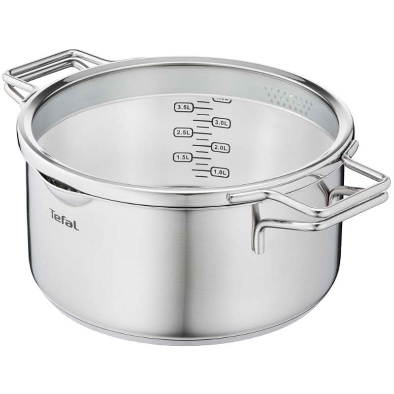 Фото Набор кастрюль TEFAL H852SA55 NORDICA 6.1 л + 5 л + 2.9 л + 2 л + 1.4 л