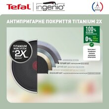 Набір Сковорідок TEFAL XL Intence Ingenio 24+28 см (L1509273)