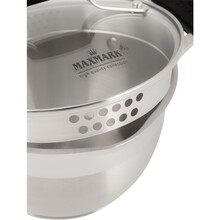 Набір каструль MAXMARK 1.5+2+3+5 л (MK-VS5408LG)