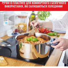 Набір посуду TEFAL G712S855 Daily Cook 8 ін.