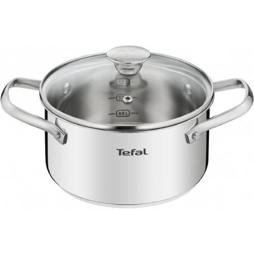 Набор посуды TEFAL COOK EAT 6,4 + 5,4 + 3,1 + 2,2 +1,5 л (B921SA55) Количество ковшей 1