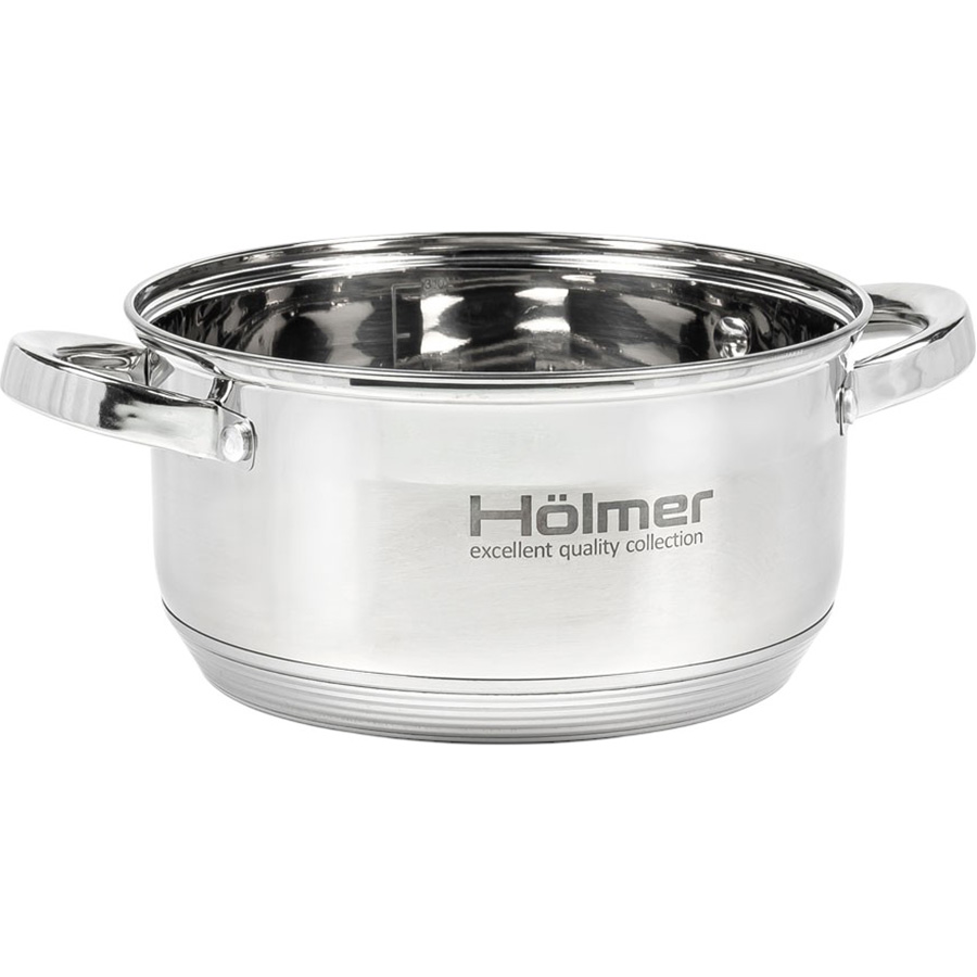Заказать Набор кастрюль HOLMER CS-1452-SS 2+3.8 л